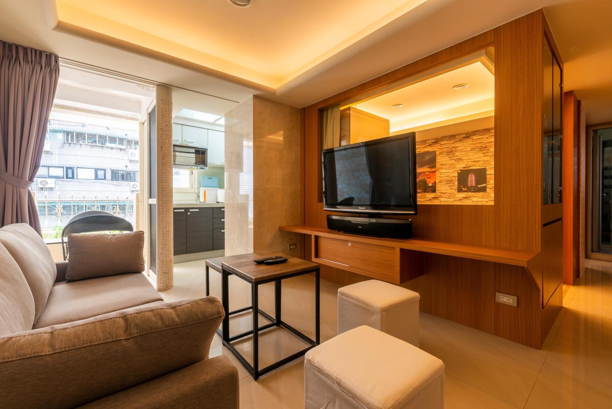 Comfy & Central 2B1B, Sleeps 5, 3Min To Daan Mrt 舒適市中心 2房1衛 睡5人 3分到大安站 Taipei Exterior photo